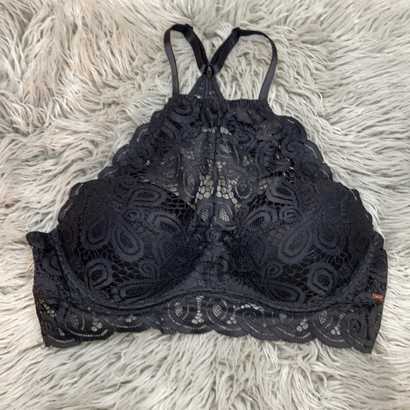 PINK Victoria's Secret Other - Pink Victoria’s Secret women’s black lace “push-up/push-up bralet. Size L.